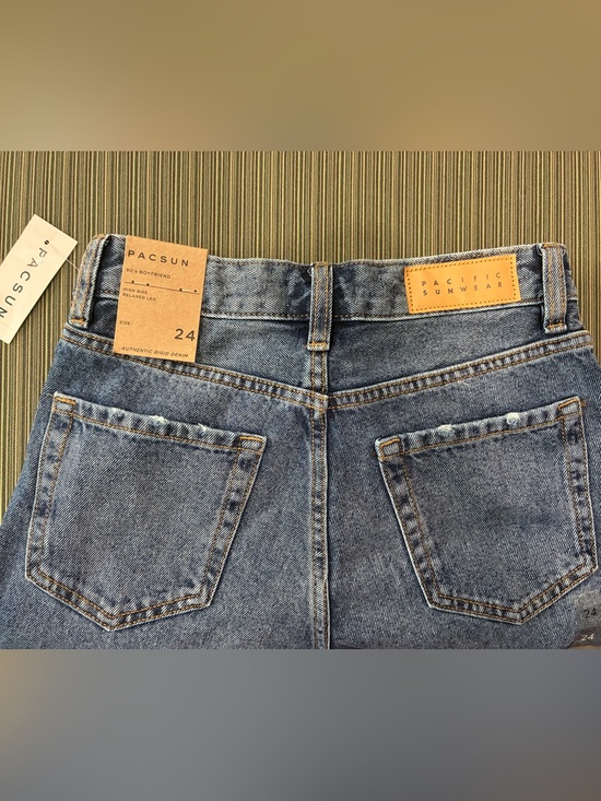 PacSun Denim - PacSun Light Blue Relaxed Boyfriend Jeans Julieta 90s 24 relaxed leg NWT